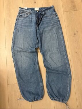 Reformation Reece Low Rise Denim Pants